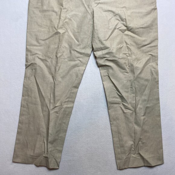 Cubavera Linen Pants Men's 40 Tan Boracay Beach - Picture 2 of 8